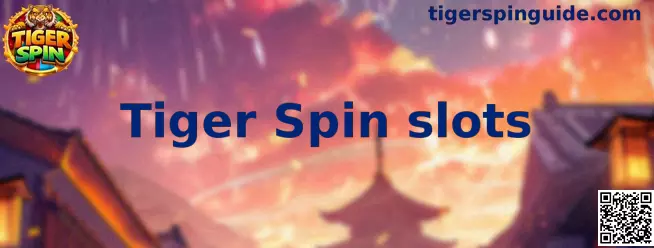 Interfaz temática de Tiger Spin slots