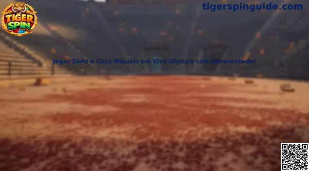 Slots digitales en vivo con presentador y elementos interactivos