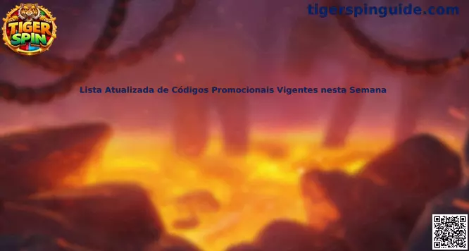 Lista actualizada de códigos promocionales vigentes esta semana Tiger Spin