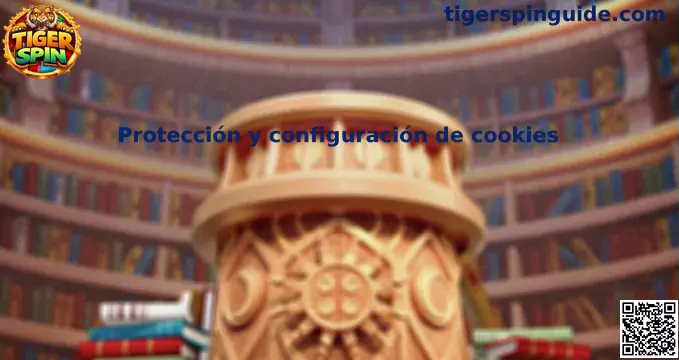 Protección y configuración de cookies Tiger Spin México