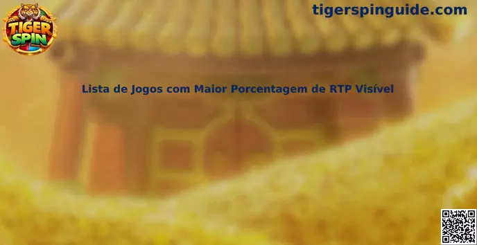 Lista de Juegos con Mayor Porcentaje de RTP Visível